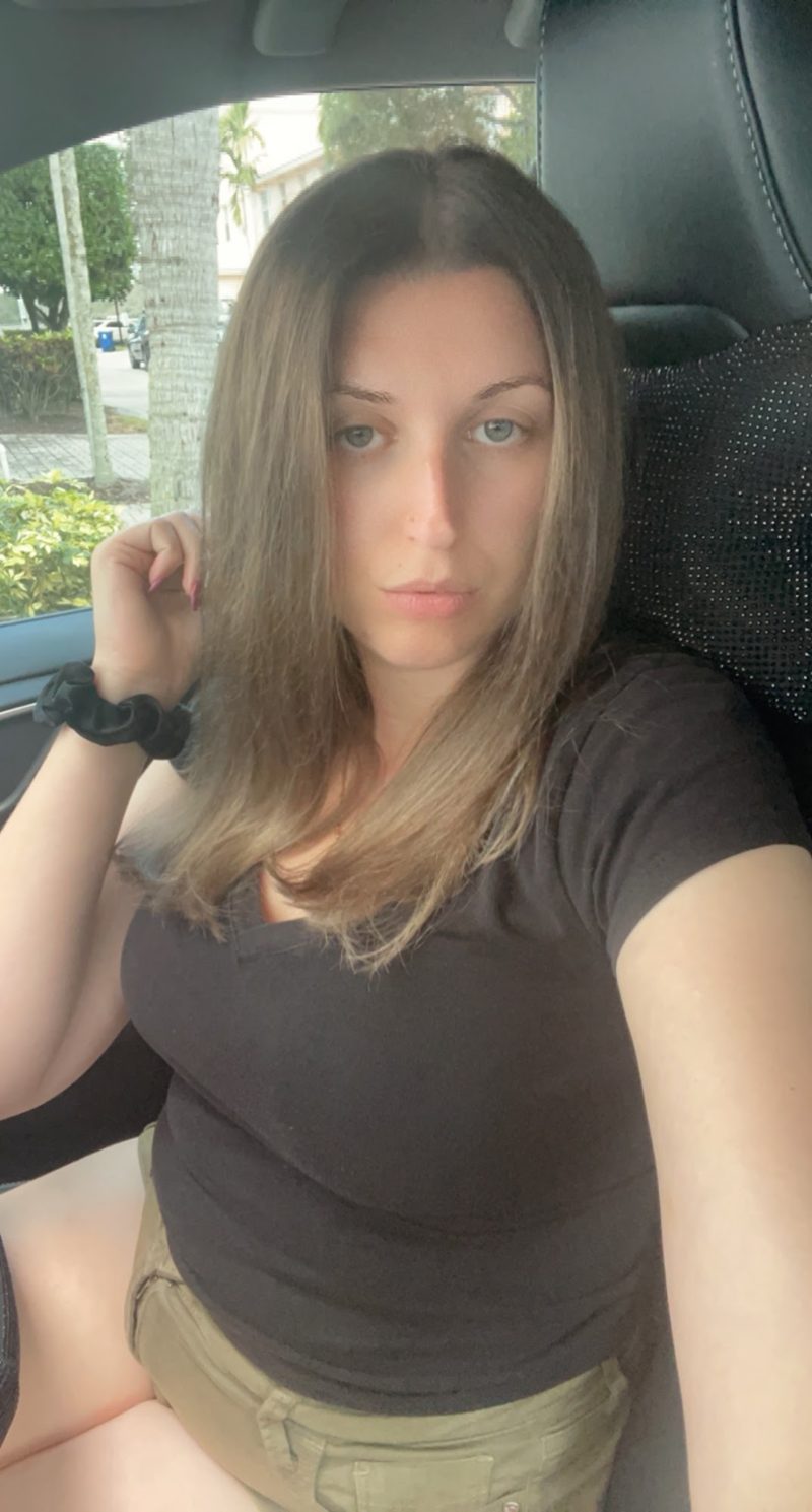 Brunette balayage color finished at Salon LaBrea
